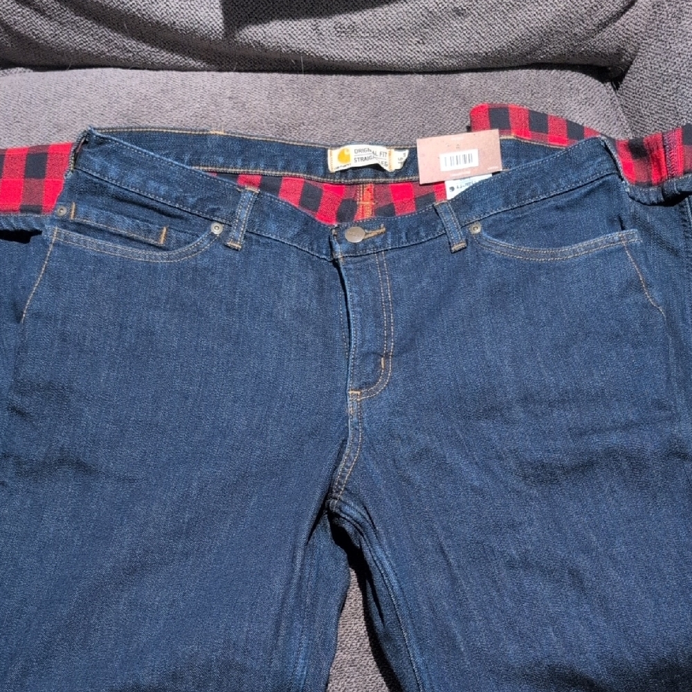 Carhartt Blue Denim Pants - Picture 3 of 4
